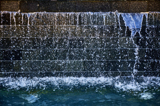 瀑布墙图片下载