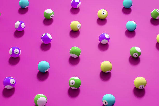 3d渲染生动的台球桌俯视图球运动主题。图片下载