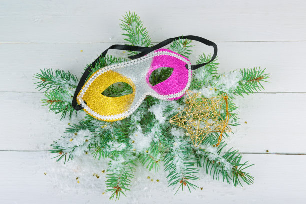 圣诞节或新年装饰品。图片下载