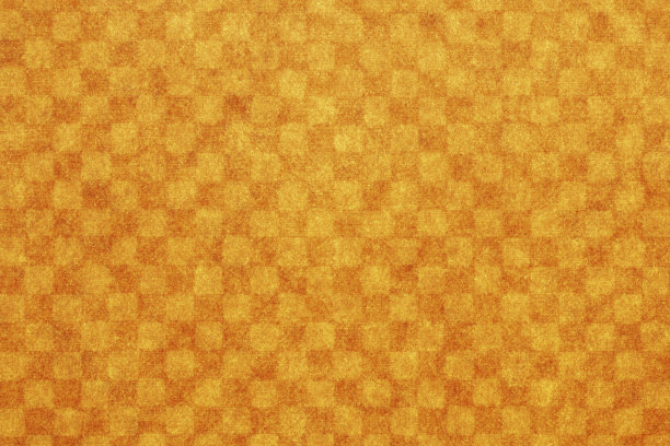 日本新年橙色格子图案纸纹理背景图片下载