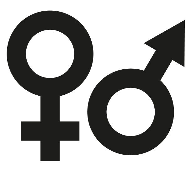 向量男性和女性图标集。男士和女士厕所标志。男人和女人用户头像。平面设计风格图片下载