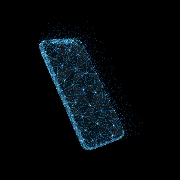 多边形光智能手机图片下载