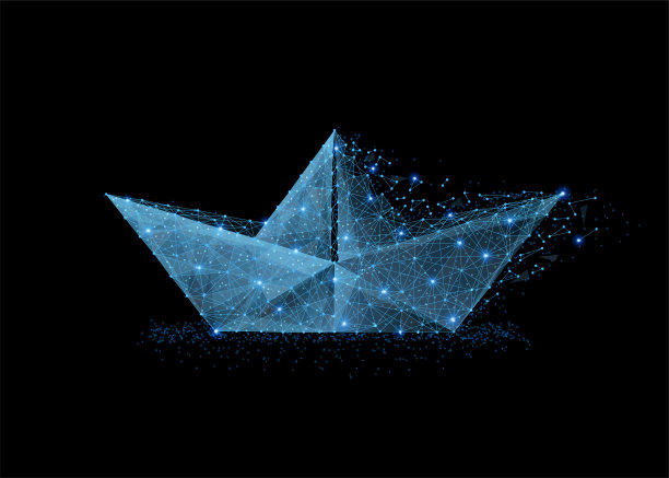 折叠纸的船图片下载