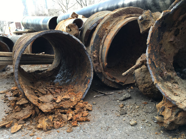 从街上挖出来的老管子图片下载