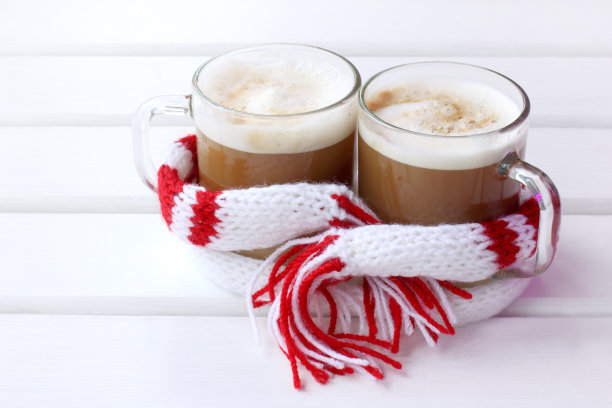 一起暖饮咖啡图片下载