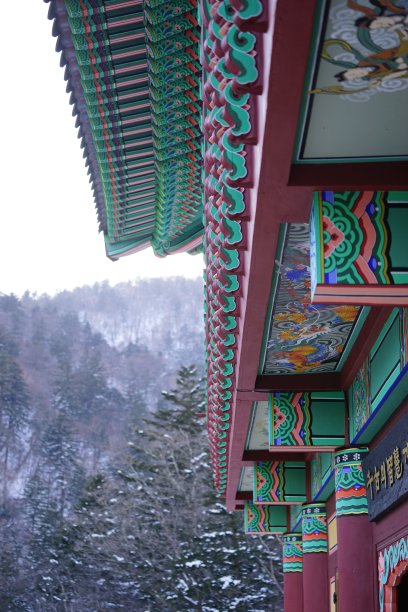 VH522冬天寺庙图片下载