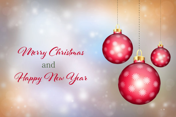 圣诞快乐，恭贺新禧图片下载