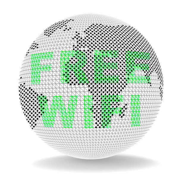 免费Wifi Anywhere无线覆盖3d插图图片下载