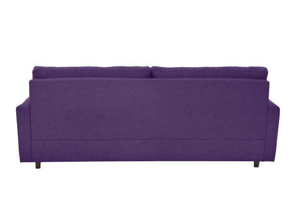 现代绒面革沙发沙发孤立在白色背景图片下载