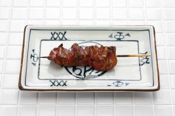 烧鸡，鸡肝，日式烤鸡串图片下载