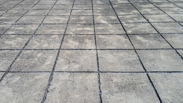 地砖水泥街道图片下载