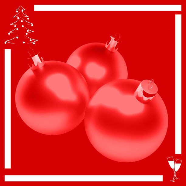 新年快乐，圣诞快乐图片下载