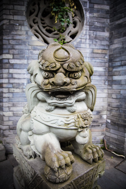 石头狮子图片下载