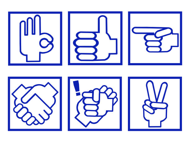 手的图标图片下载