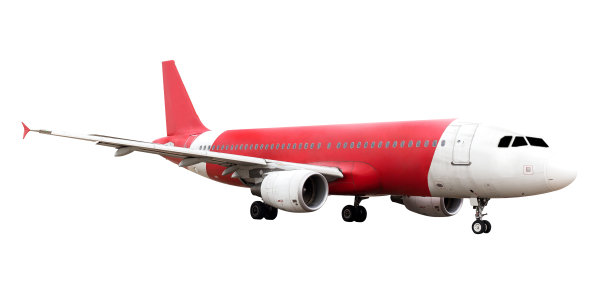 飞机孤立在白色背景图片下载