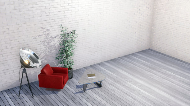 现代极简主义阁楼或创意工作室室内图片下载