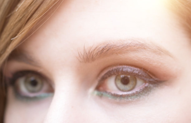 女性的眼睛特写图片下载