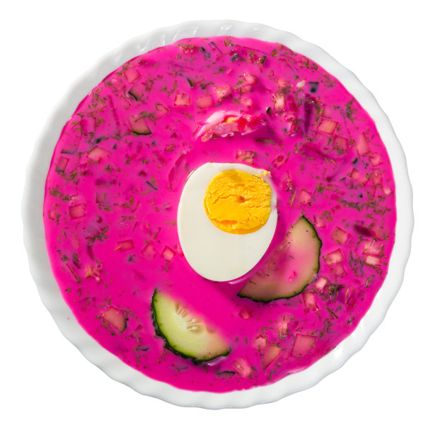 冷酸奶甜菜根汤图片下载