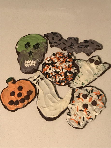 万圣节饼干图片下载
