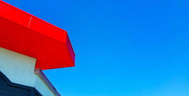 很红雨篷图片下载