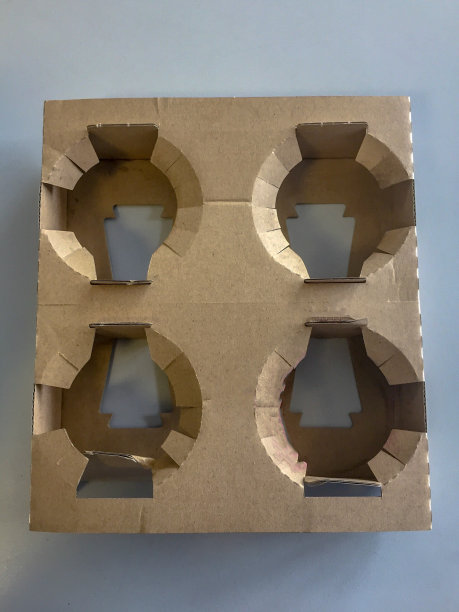 硬纸制咖啡杯架图片下载