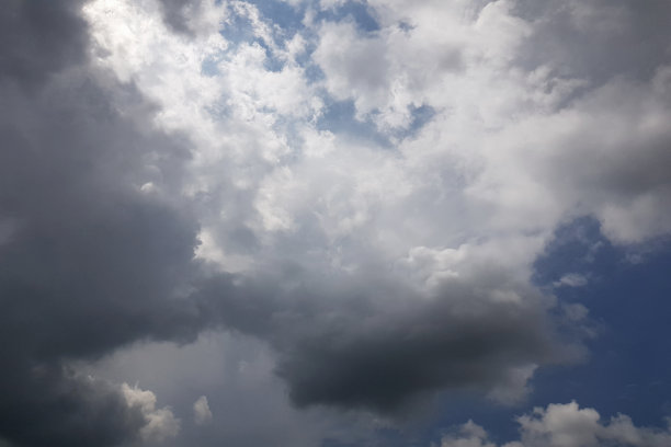 天空一点点云图片下载