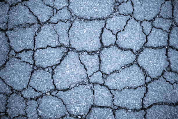 沥青路面纹理开裂图片下载