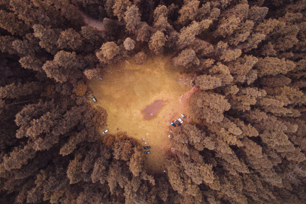 鸟瞰图的第4发电机图片下载