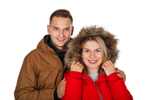 情侣穿冬装图片下载