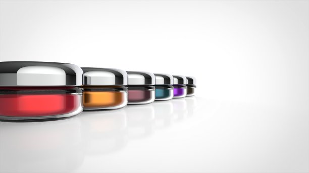 眼影多色左3d渲染图片下载