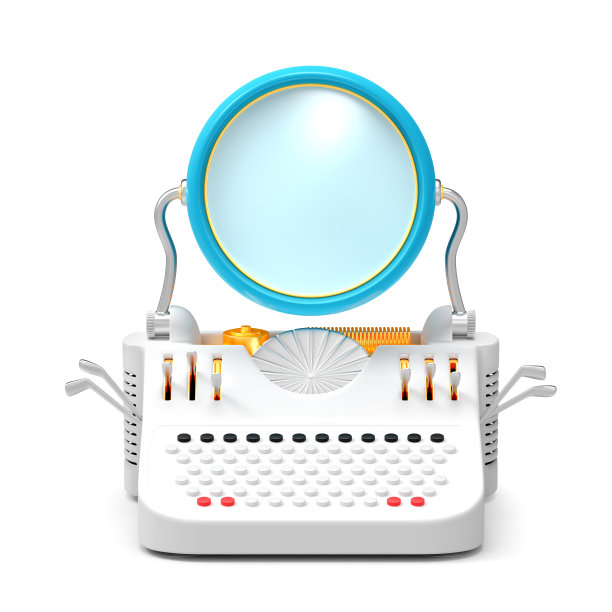 打字机复古的未来图片下载