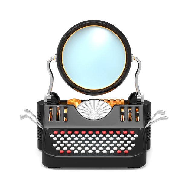 打字机复古的未来图片下载