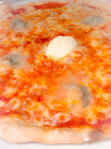 新鲜的木头烤披萨图片下载