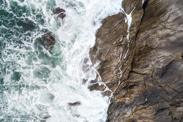 岩石俯视图图片下载