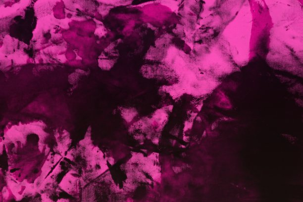 抽象的陈年粉红随机绘制画布，织物用颜色绘制斑点和斑点纹理为任何目的。图片下载