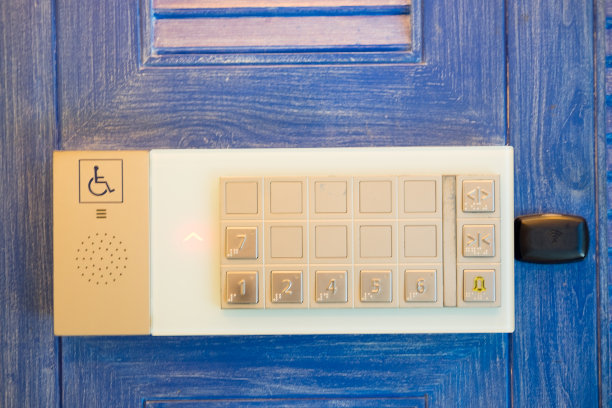 关闭电梯按钮控制面板图片下载