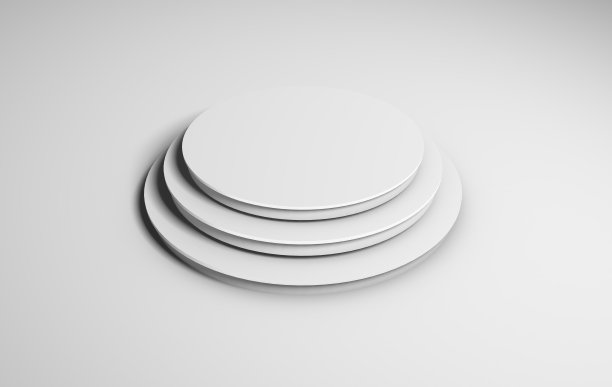 一个3d空白模板布局的空白舞台图片下载