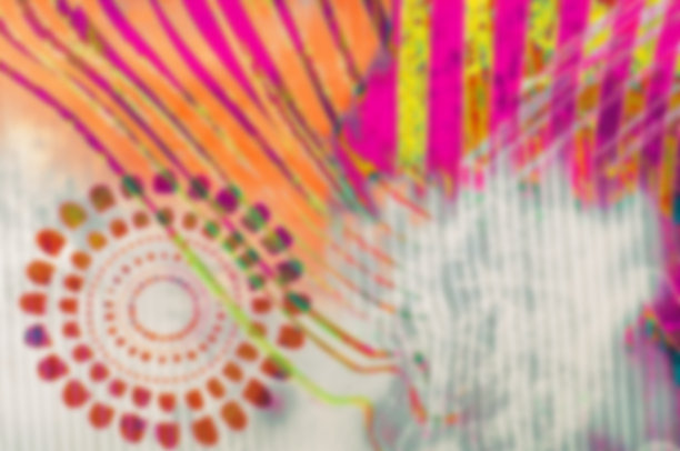 模糊丝绸般的背景。纹理背景图像，丝织品与抽象图案。彩色丝绸织物特写。丝绸面料的照片。纺织品设计。绘画面料，蜡染绢画图片下载