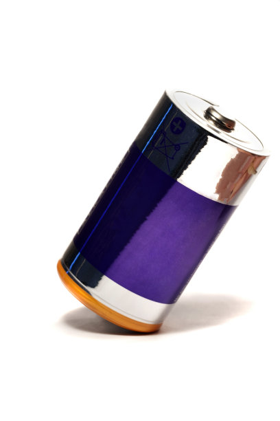 电池孤立的白色背景图片下载