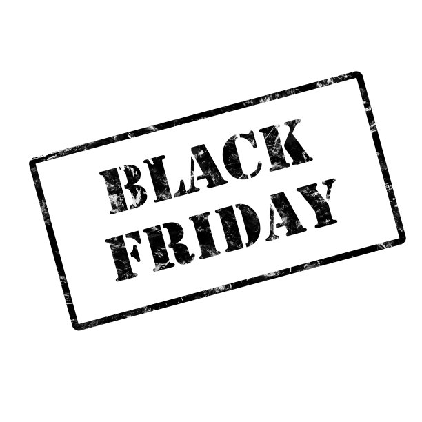 黑色星期五白底促销词图片下载