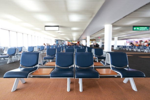 离港候机楼空空如也图片下载