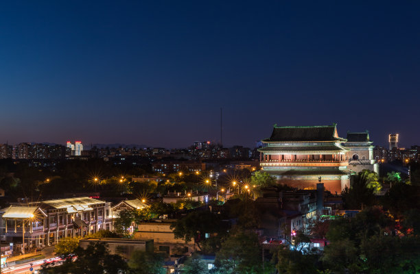 中国北京鼓楼图片下载