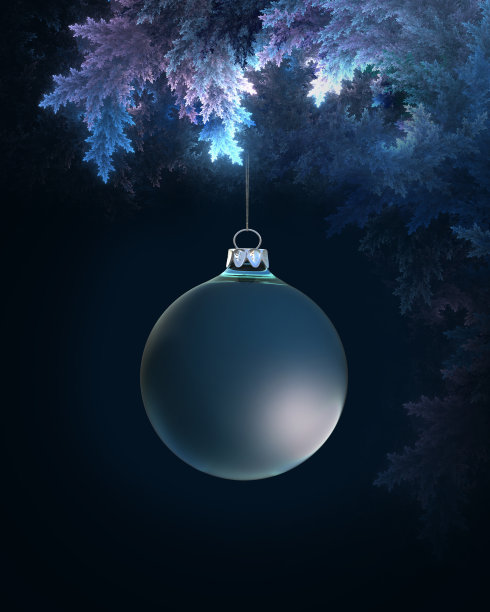 现代圣诞节组成图片下载