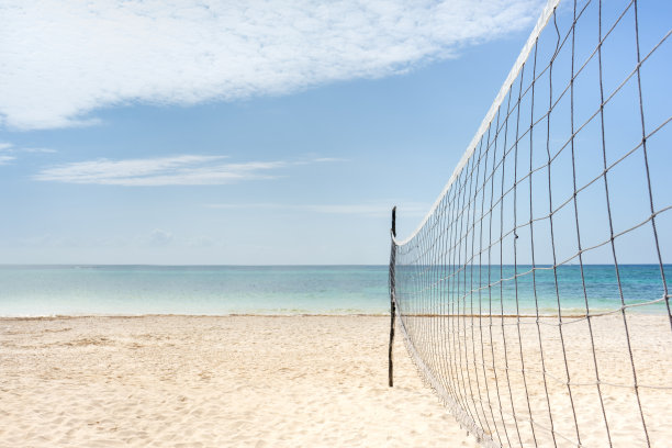 沙滩排球网图片下载