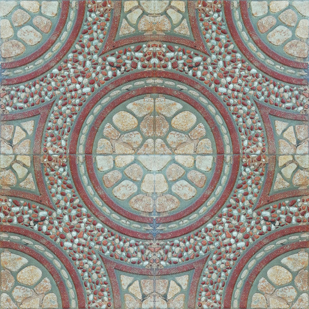 地砖，无缝图案地砖背景图片下载