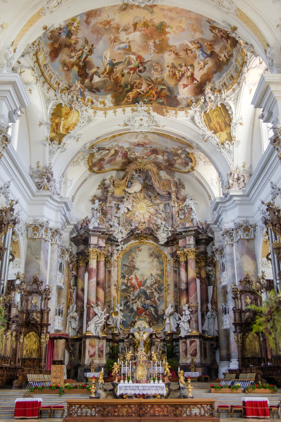 奥托伯伦修道院(德国巴伐利亚)图片下载