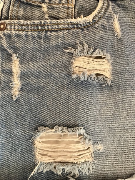 蓝色牛仔裤质地图片下载