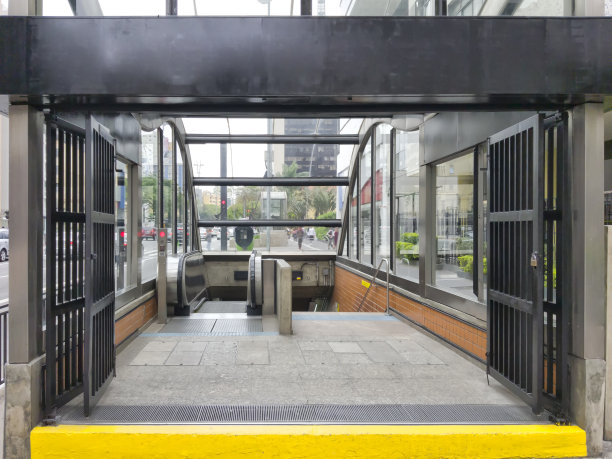 保利斯塔大道的地铁入口图片下载