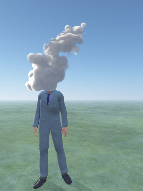 头脑浮云的人图片下载