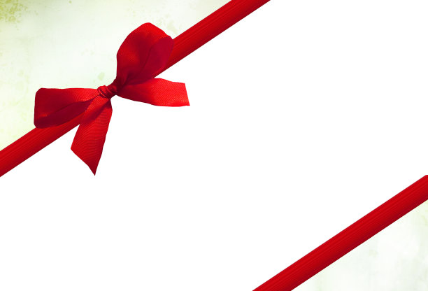 红色的蝴蝶结图片下载